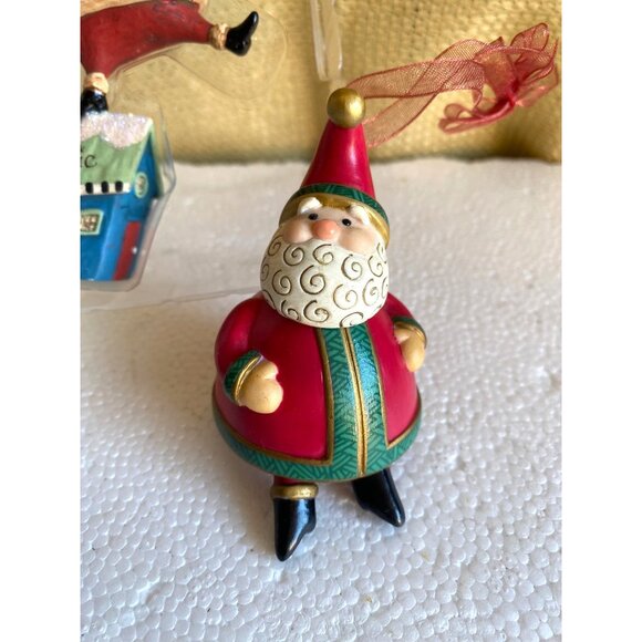 Hallmark Keepsake Magic Man Santa Claus ornament 3pc - Picture 5 of 8
